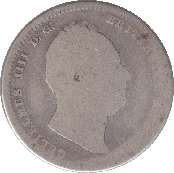 1836 SHILLING ( FAIR ) - SHILLING - Cambridgeshire Coins
