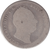 1836 SHILLING ( FAIR ) - SHILLING - Cambridgeshire Coins