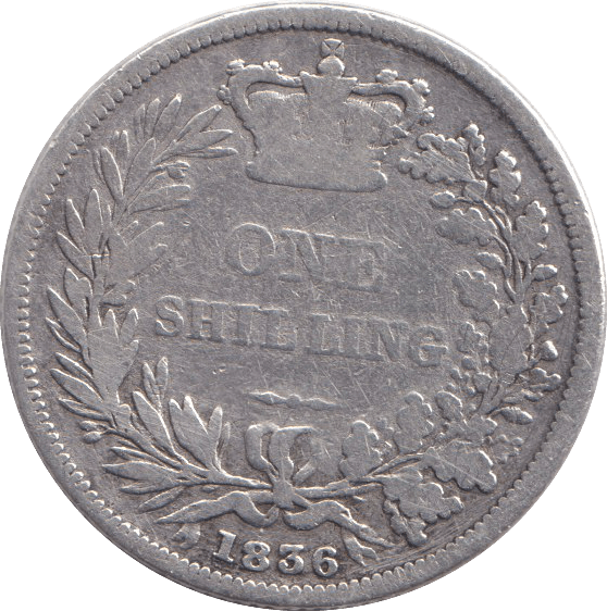 1836 SHILLING ( FAIR ) - SHILLING - Cambridgeshire Coins