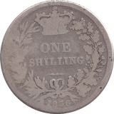1836 SHILLING ( FAIR ) - SHILLING - Cambridgeshire Coins