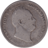 1836 SHILLING ( FINE ) - SHILLING - Cambridgeshire Coins