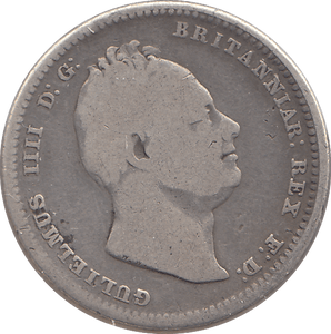 1836 SHILLING ( FINE ) - SHILLING - Cambridgeshire Coins