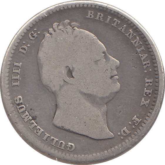 1836 SHILLING ( FINE ) - SHILLING - Cambridgeshire Coins