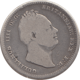 1836 SHILLING ( FINE ) - SHILLING - Cambridgeshire Coins