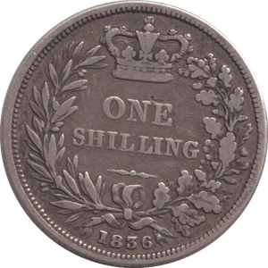 1836 SHILLING ( NF ) - SHILLING - Cambridgeshire Coins