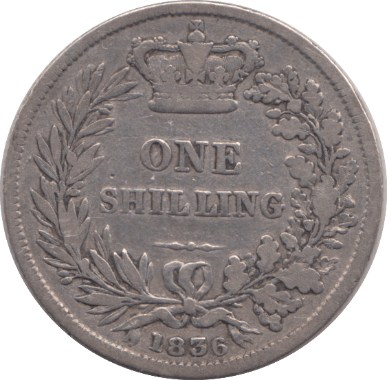 1836 SHILLING ( NF ) - SHILLING - Cambridgeshire Coins