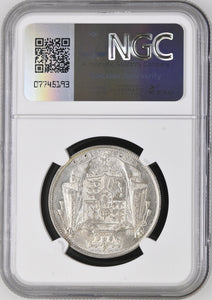 1836 SILVER HALFCROWN NGC AU 58 - NGC SILVER COINS - Cambridgeshire Coins