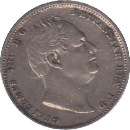 1836 SIXPENCE ( VF ) - SIXPENCE - Cambridgeshire Coins