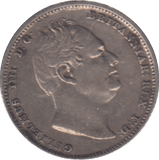 1836 SIXPENCE ( VF ) - SIXPENCE - Cambridgeshire Coins