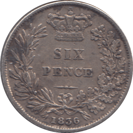 1836 SIXPENCE ( VF ) - SIXPENCE - Cambridgeshire Coins