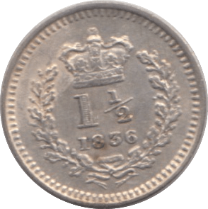 1836 THREE HALFPENCE ( EF ) - Three Half Pence - Cambridgeshire Coins