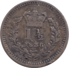 1836 THREE HALFPENCE ( GF ) - three half pence - Cambridgeshire Coins