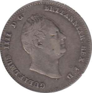 1836 THREEPENCE ( VF ) - THREEPENCE - Cambridgeshire Coins