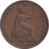1837 FARTHING ( FINE ) - FARTHING - Cambridgeshire Coins