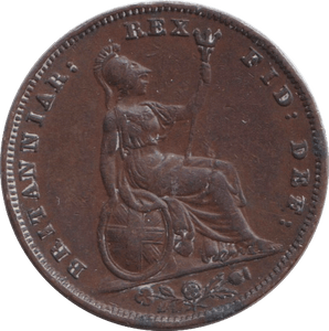 1837 FARTHING ( GF ) - FARTHING - Cambridgeshire Coins