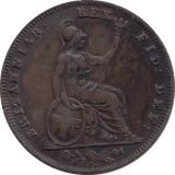 1837 FARTHING ( GVF ) - FARTHING - Cambridgeshire Coins