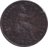 1837 FARTHING ( NF ) - FARTHING - Cambridgeshire Coins