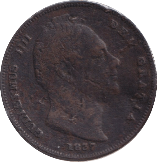 1837 FARTHING ( NF ) - FARTHING - Cambridgeshire Coins
