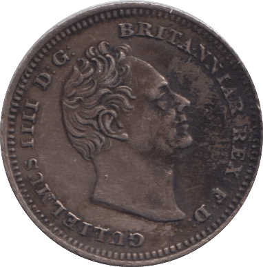 1837 FOURPENCE ( EF ) - FOURPENCE - Cambridgeshire Coins