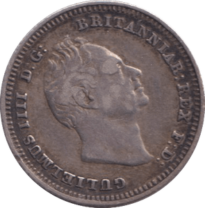1837 FOURPENCE ( GF ) - FOURPENCE - Cambridgeshire Coins