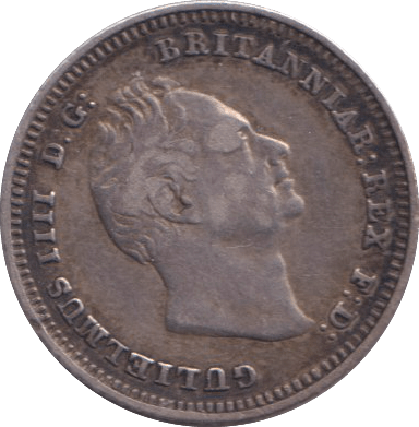 1837 FOURPENCE ( GF ) - FOURPENCE - Cambridgeshire Coins