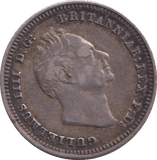 1837 FOURPENCE ( GF ) - FOURPENCE - Cambridgeshire Coins
