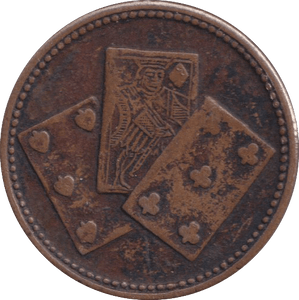 1837 GAMING TOKEN - GAMING TOKEN - Cambridgeshire Coins