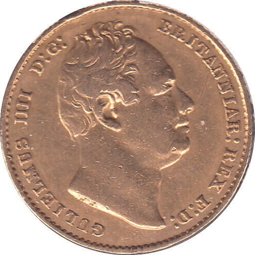 1837 GOLD SOVEREIGN ( GVF ) - SOVEREIGN - Cambridgeshire Coins