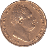 1837 GOLD SOVEREIGN ( GVF ) - SOVEREIGN - Cambridgeshire Coins