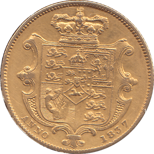 1837 GOLD SOVEREIGN ( VF ) - SOVEREIGN - Cambridgeshire Coins