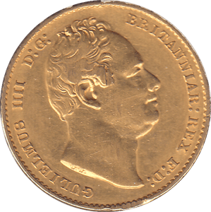 1837 GOLD SOVEREIGN ( VF ) - SOVEREIGN - Cambridgeshire Coins