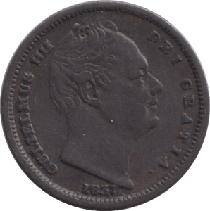 1837 HALF FARTHING ( FINE ) - HALF FARTHING - Cambridgeshire Coins