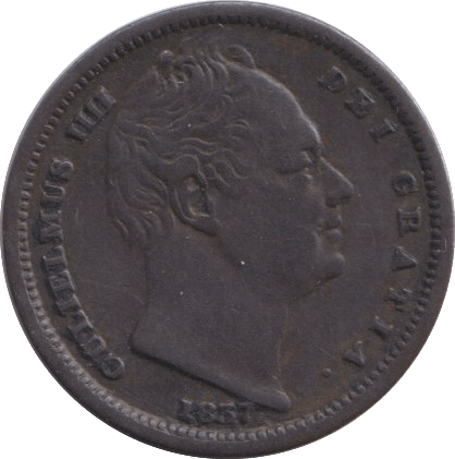 1837 HALF FARTHING ( FINE ) - HALF FARTHING - Cambridgeshire Coins