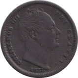 1837 HALF FARTHING ( FINE ) - HALF FARTHING - Cambridgeshire Coins