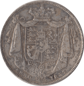 1837 HALFCROWN ( GF ) - HALFCROWN - Cambridgeshire Coins