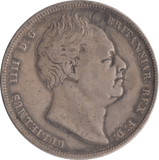1837 HALFCROWN ( GF ) - HALFCROWN - Cambridgeshire Coins