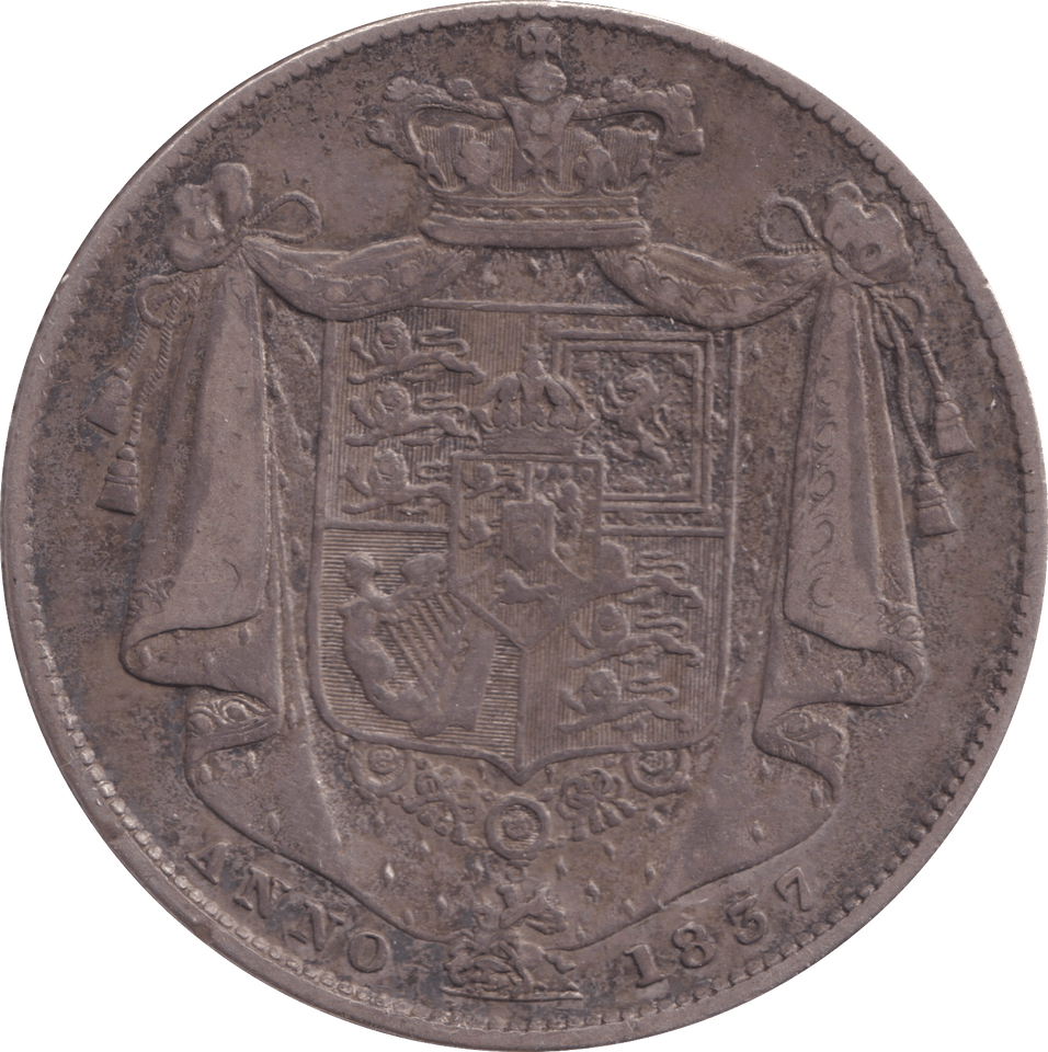 1837 HALFCROWN ( GVF ) - HALFCROWN - Cambridgeshire Coins
