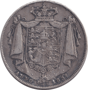 1837 HALFCROWN ( GVF ) - HALFCROWN - Cambridgeshire Coins