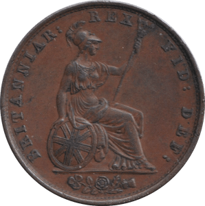 1837 HALFPENNY ( EF ) - HALFPENNY - Cambridgeshire Coins