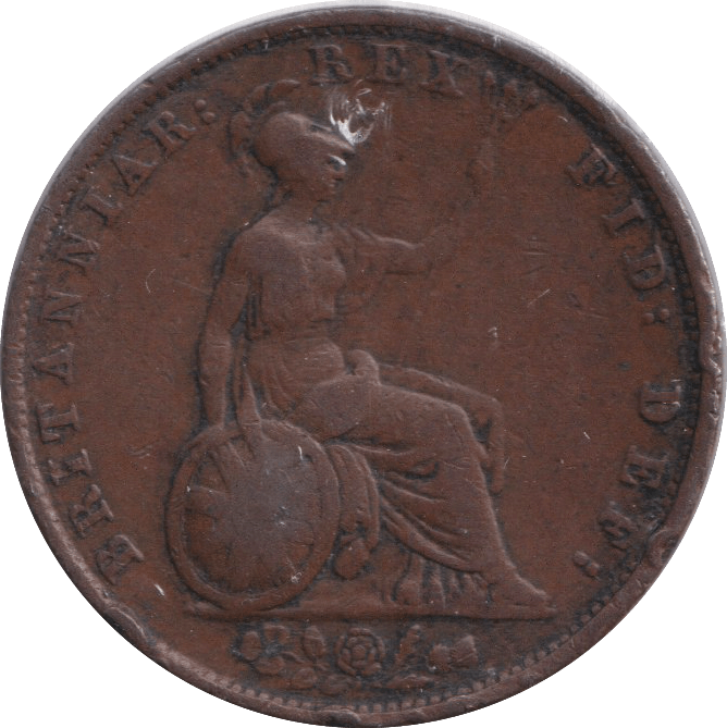 1837 HALFPENNY ( FINE ) - HALFPENNY - Cambridgeshire Coins