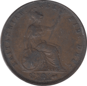 1837 HALFPENNY (FINE) - HALFPENNY - Cambridgeshire Coins