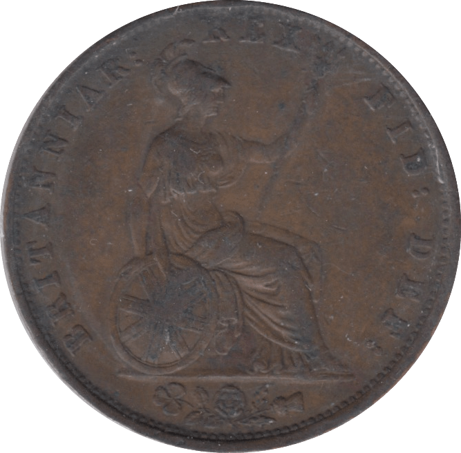 1837 HALFPENNY (FINE) - HALFPENNY - Cambridgeshire Coins