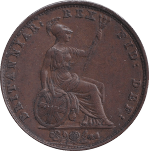 1837 HALFPENNY ( GVF ) - HALFPENNY - Cambridgeshire Coins