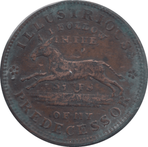 1837 HARD TIME TOKEN - OTHER TOKENS - Cambridgeshire Coins
