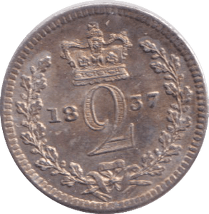 1837 MAUNDY TWOPENCE ( GVF ) - MAUNDY TWOPENCE - Cambridgeshire Coins