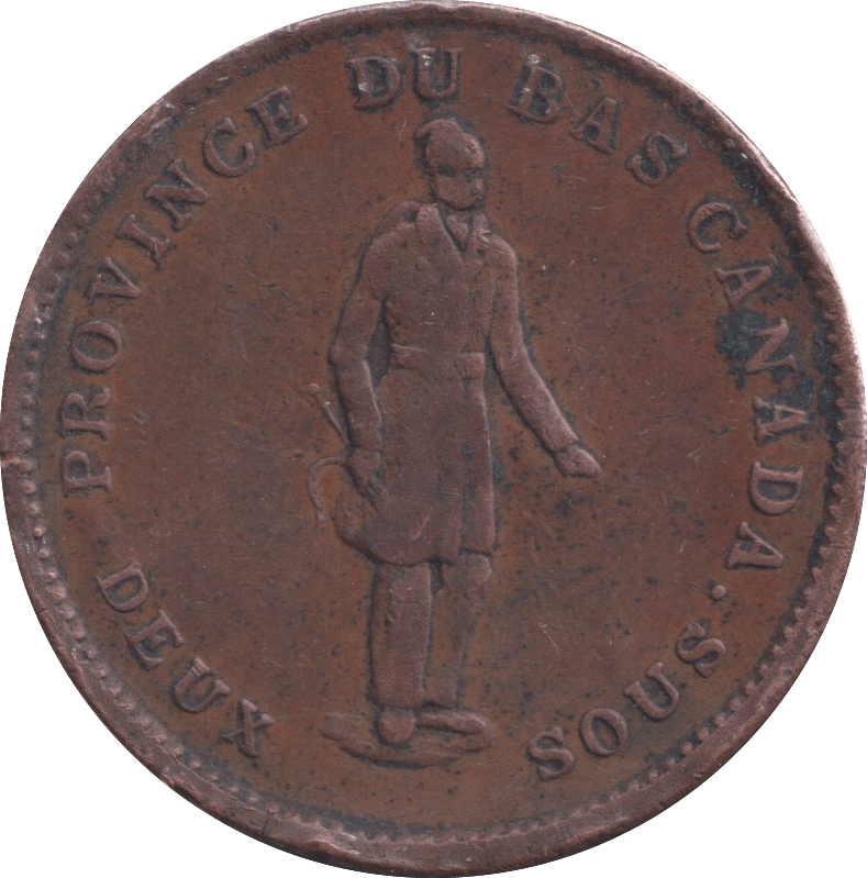 1837 PENNY TOKEN MONTREAL CANADA - PENNY TOKEN - Cambridgeshire Coins