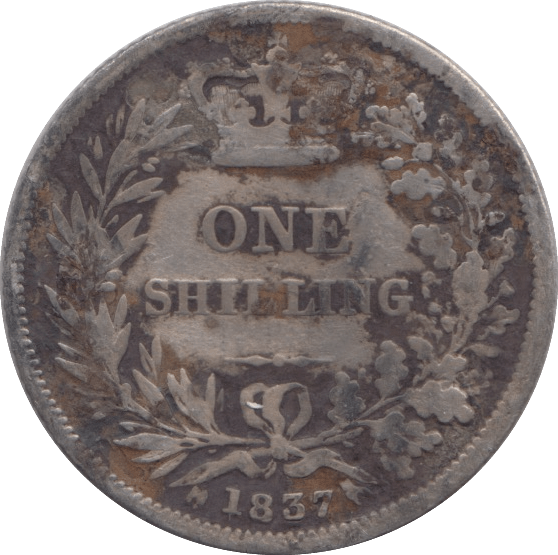 1837 SHILLING ( FAIR ) - Shilling - Cambridgeshire Coins