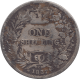1837 SHILLING ( FAIR ) - Shilling - Cambridgeshire Coins