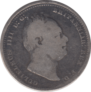 1837 SHILLING ( FINE ) - SHILLING - Cambridgeshire Coins