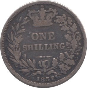 1837 SHILLING ( FINE ) - SHILLING - Cambridgeshire Coins